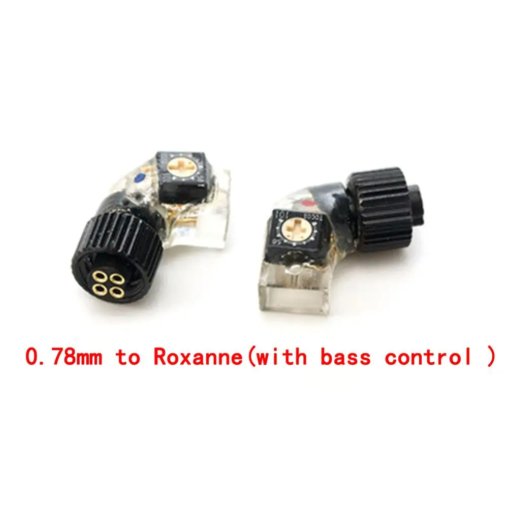 

Headphone Plug for H24 Roxanne 24 Iriver AK R03 AKR02 UM PP6 to MMCX/0.78mm Female Converter Adapter with bass control