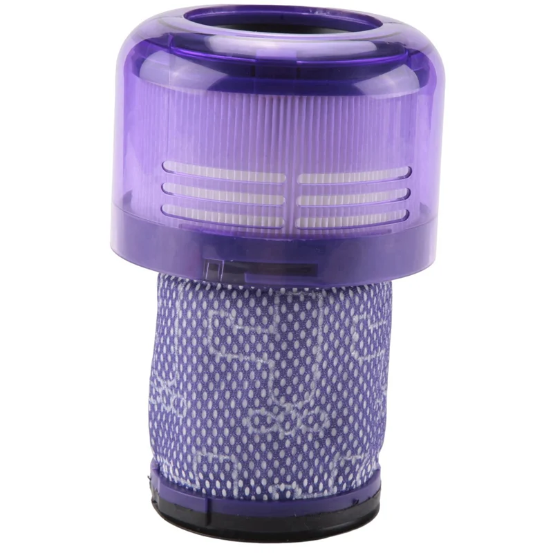 B59B-2Pcs Hepa Filter For Dyson V12 Vacuum Cleaner Rear Filter Replacement Spare Parts Washable Filter With Cleaning Brush