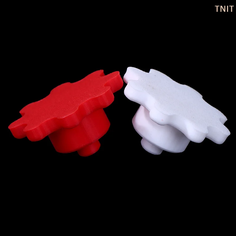 [J] 4/5Pcs Silicone Tube Cap Durable Plastic Sealing Caps Silicone Hose Mouth Plug For Standard Glue Bottles Tubing Accessories