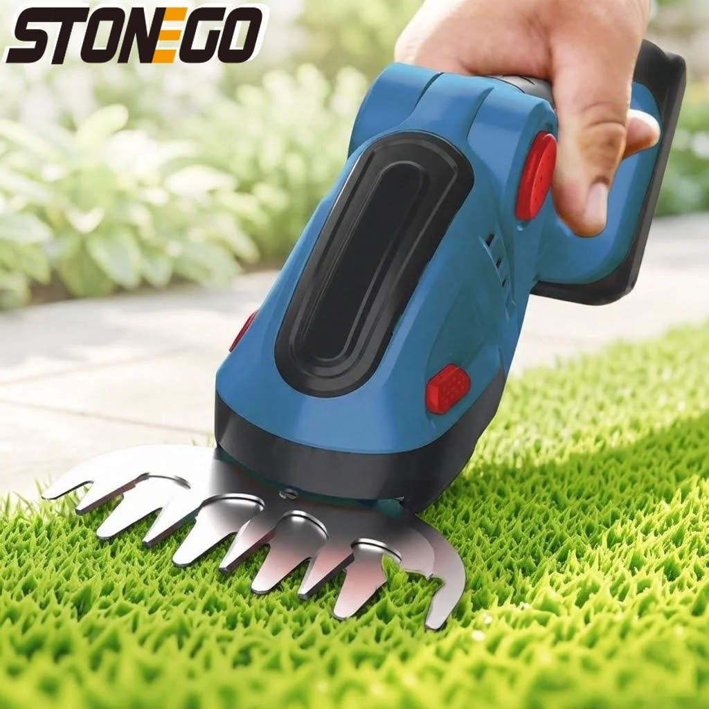 

24V Cordless Lawn Trimmer 2-in-1 Handheld Mower Pruning Shears Garden Tool for Easy Shrub Maintenance Gardening Equipment