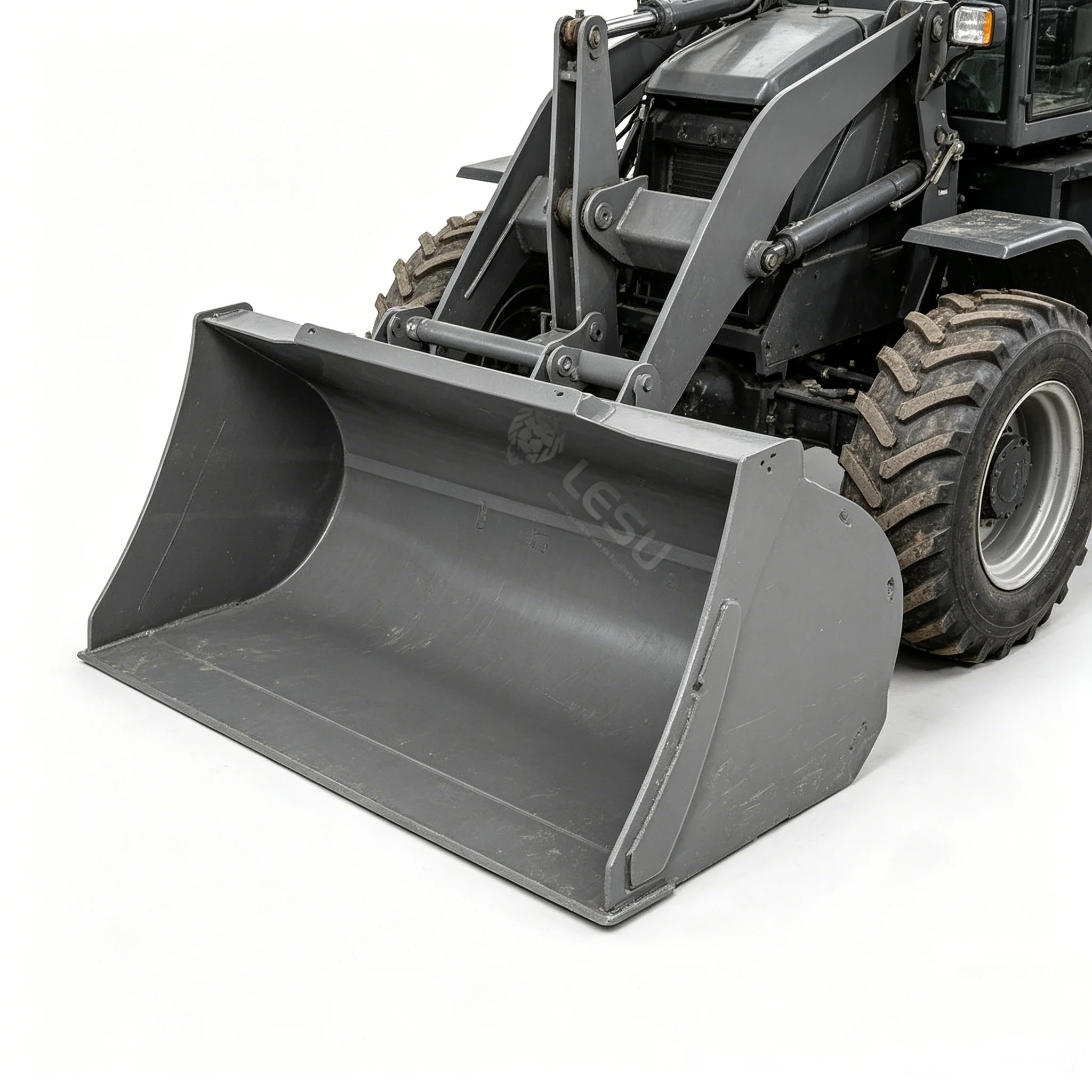 RC LESU 1/14 Loader Full Metal Original Bucket Suitable for Tamiya Hydraulic Excavator Loader Dump Truck Tripper DIY Parts