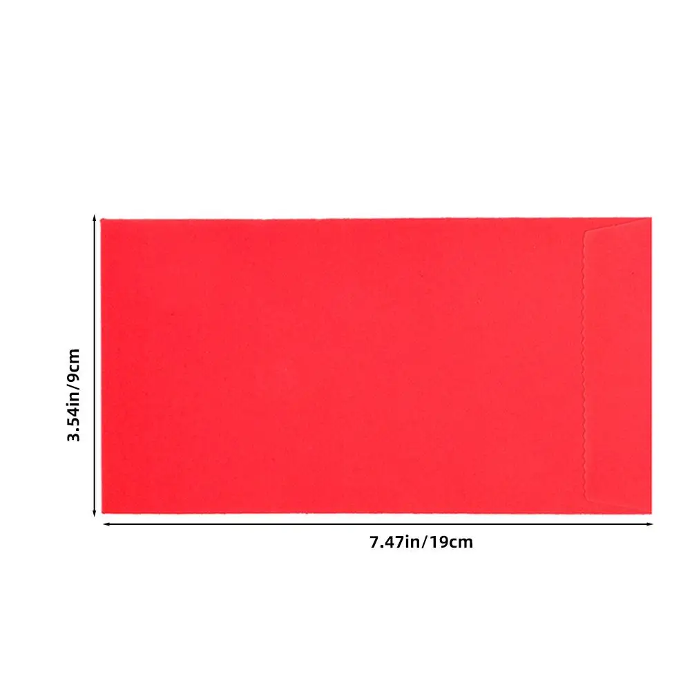 50-teiliger Umschlag für Bargeld, traditioneller chinesischer Stil, Hochzeit, Partyzubehör, rotes Paket, einfacher praktischer Geldhalter