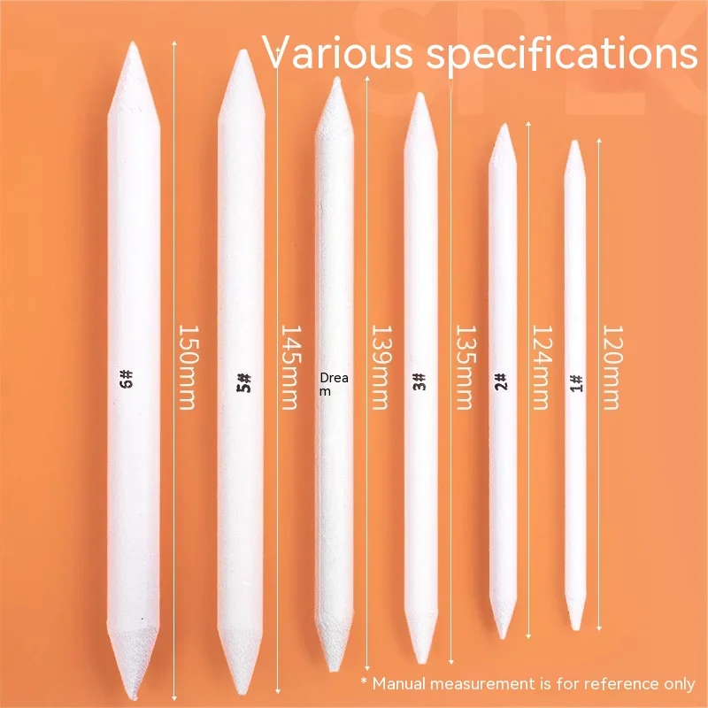 Berence 6pcs paper and pencil sketching set professional drawing paper brush high gloss coating paper roll materials tools