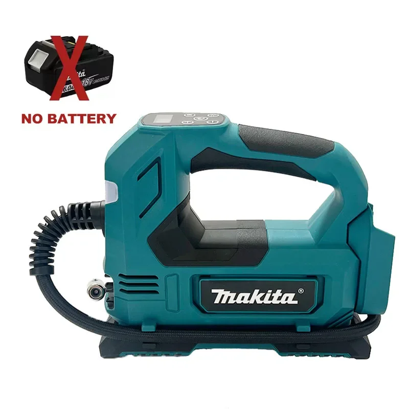 Makita Draagbare Draadloze Bandenpomp 18V Batterij Elektrische Luchtpomp Handheld Luchtcompressor Voor Auto Fietsbanden Bal