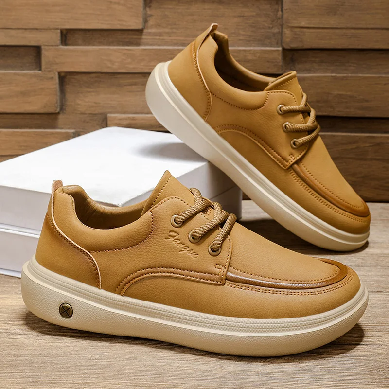 

Men High Quality Texture Comfortable Fashionable Young Outdoor Non-slip Sports Leisure Shoes Soft Sole Trend Men Oxford Shoes