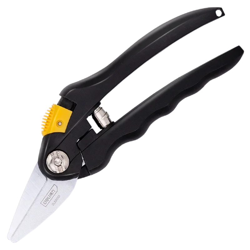 DELI Professional Pruner Garden Scissors Sharp Bypass Pruning Shears Tree Trimmers Secateurs Hand Clippers For Garden Gardening