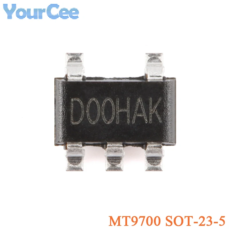 100pcs/20Pcs MT9700 SOT-23-5 80mΩ Adjustable Fast Response Current Limiting Distribution Switch Chip