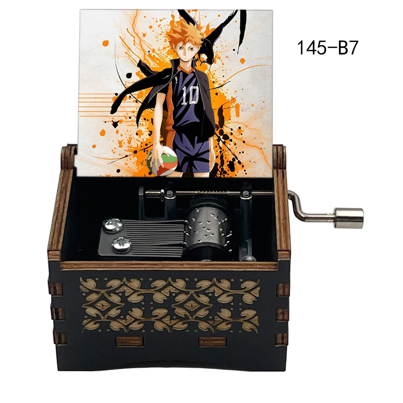 Haikyuu Opening Song《Imagination》Adapted 18-Tone Music Box Home Decoration Ornaments Holiday Party Gifts for Friends