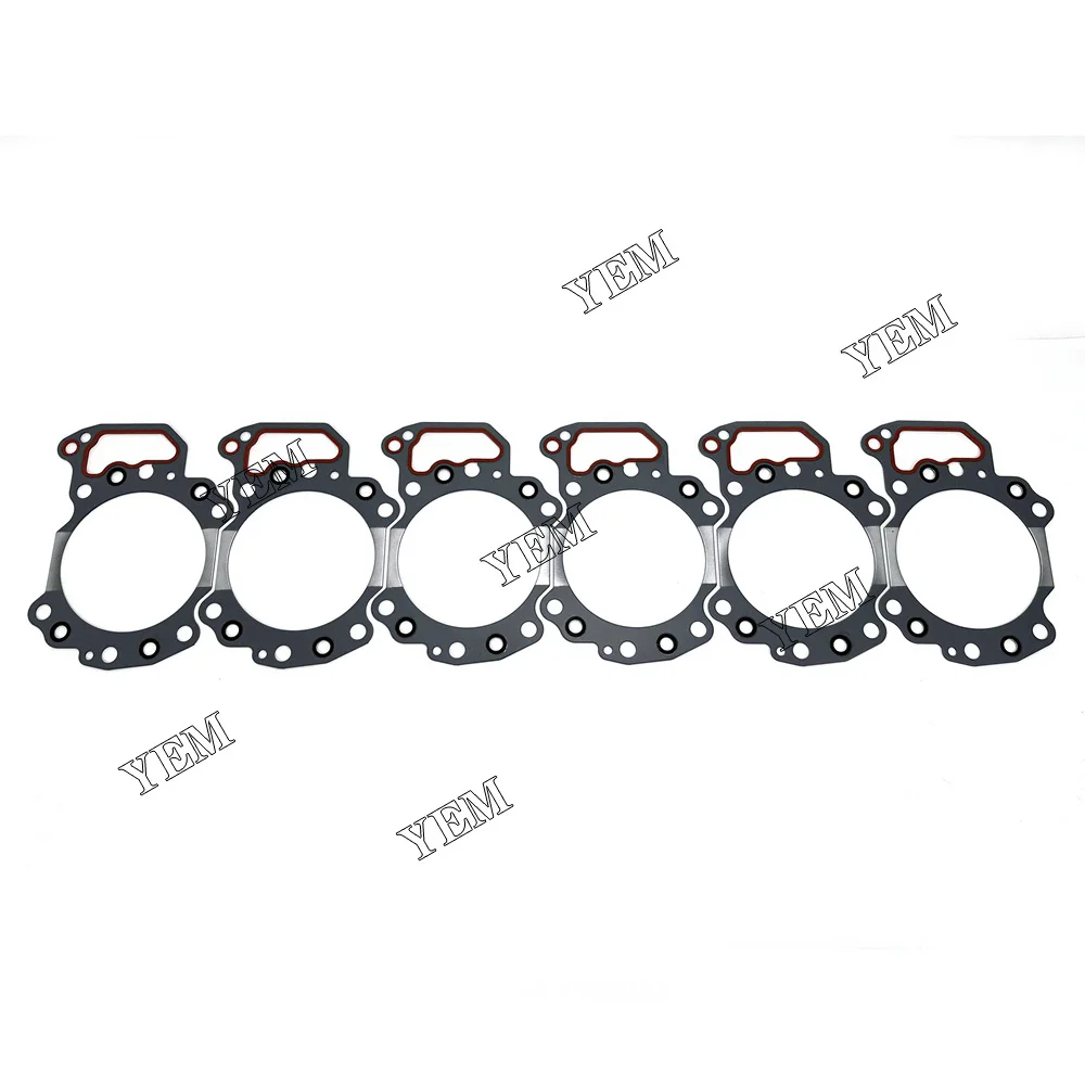 6D125 Head Gasket 6150-17-1813 Fit For Komatsu Engine For Komatsu Head Gasket