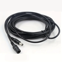 3M 5M 10M 15M 20M 30M DC12V Power Extension Cable 5.5mm*2.1mm Male To Female Connector For LED Lamp CCTV Security Camera
