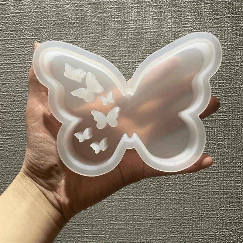 Moule en silicone papillon pour la création artisanale, moule en argile 3D pour décoration DIY - Matériau durable et flexible