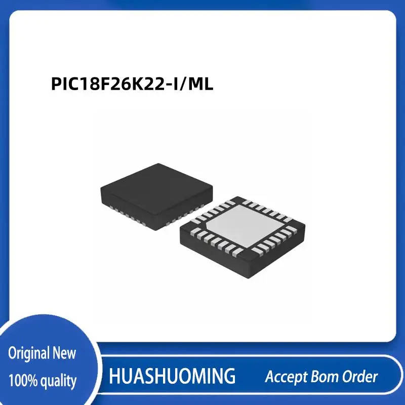 NEW 2PCS-10PCS/LoT PIC18F26K22-I/ML  PIC18F26K22  PIC18F26K22-I   18F26K22  QFN-28