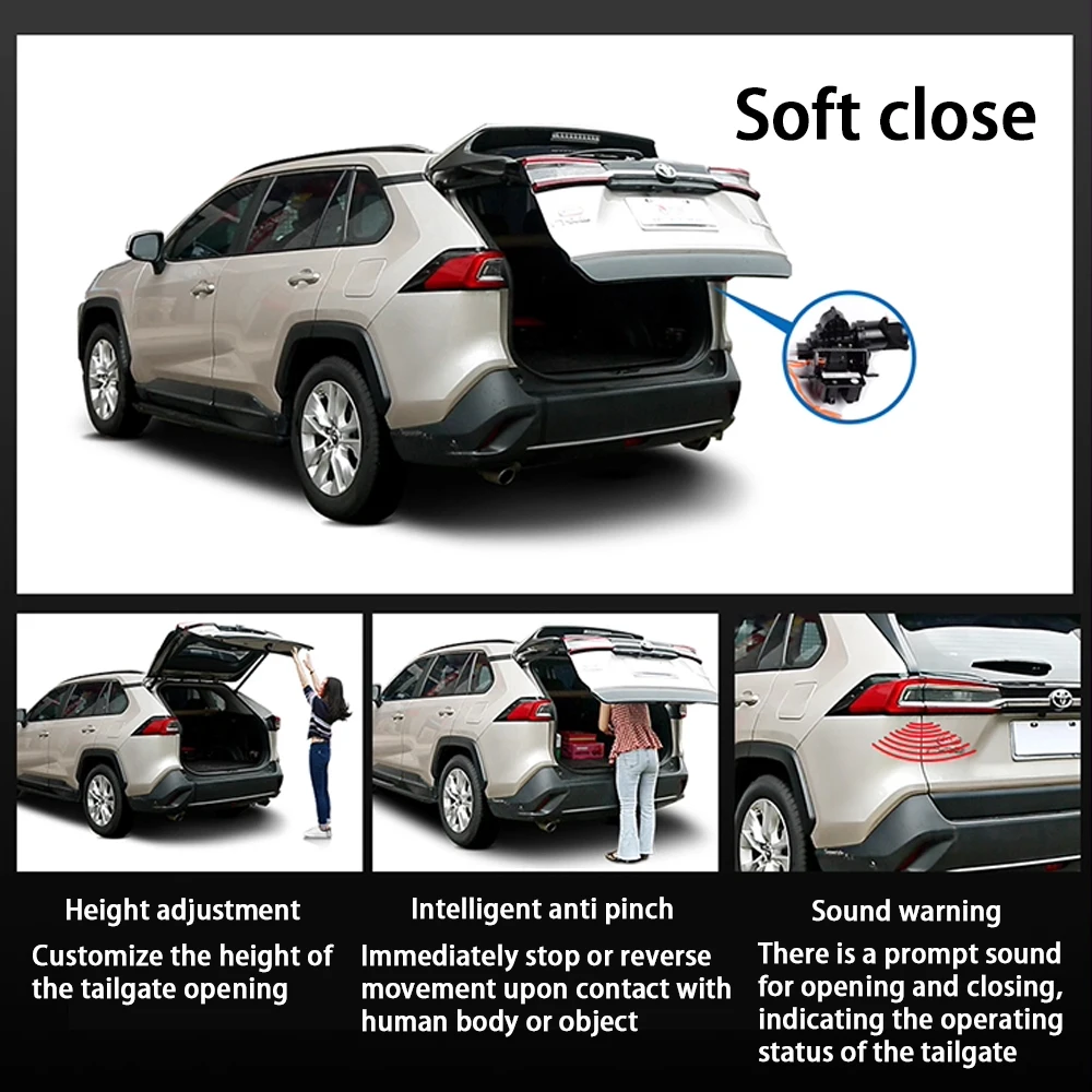 لهوندا سيفيك 11 Mk11 FE FL 2022 2023 2024 2025 الذكية التلقائي بالطاقة الباب الخلفي مفتاح التحكم الجذع إغلاق عدة السلطة الباب الخلفي