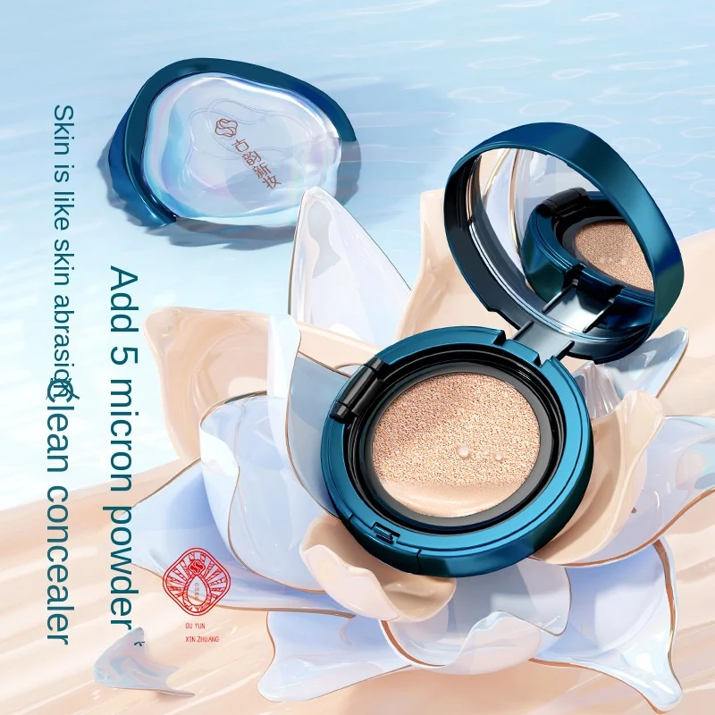 Air Cushion BB Cream With Replacement Kit Concealer Primer Hydrating Brightening Moisturising Foundation Korean Cosmetics