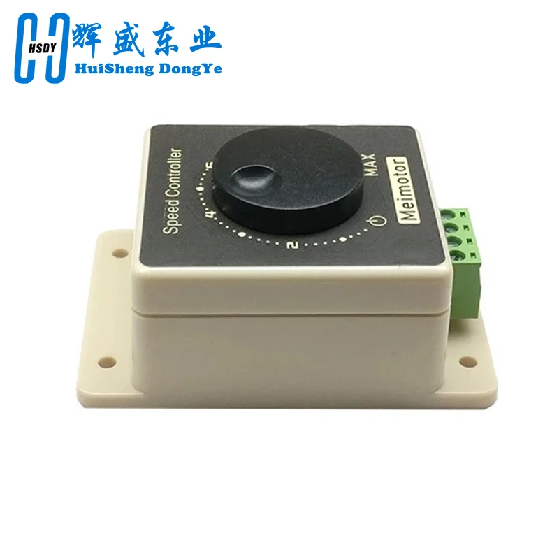 Motor Speed Controller Regulator Adjustable Speed Controller Regulator Switch Durable 12V 24V 48V 20A DC