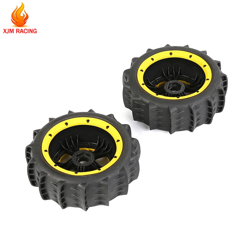 Cát Bánh Lốp Xe Lắp Ráp 2 Cái/bộ Cho 1/5 LOSI 5IVE-T ROFUN ROVAN LT SLT V5 BAJA 5S KINGMOTOR X2 xe Tải RC Xe Đua Đồ Chơi Phần