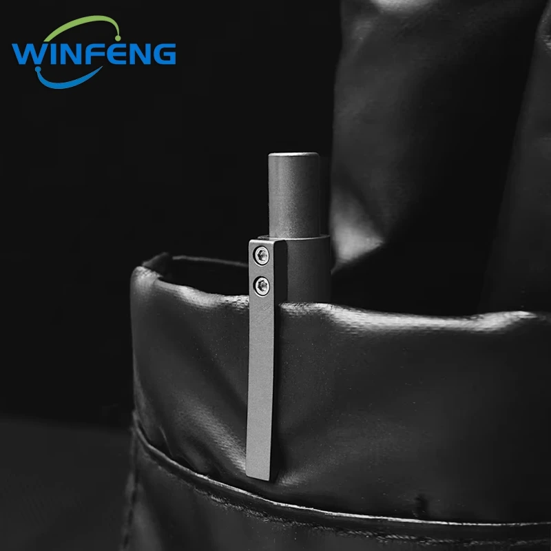 Mini Carbon Fiber Ballpoint Pen Titanium Tactical Pen Business Signature Pen Emergency Writing Tool Office School Stationery