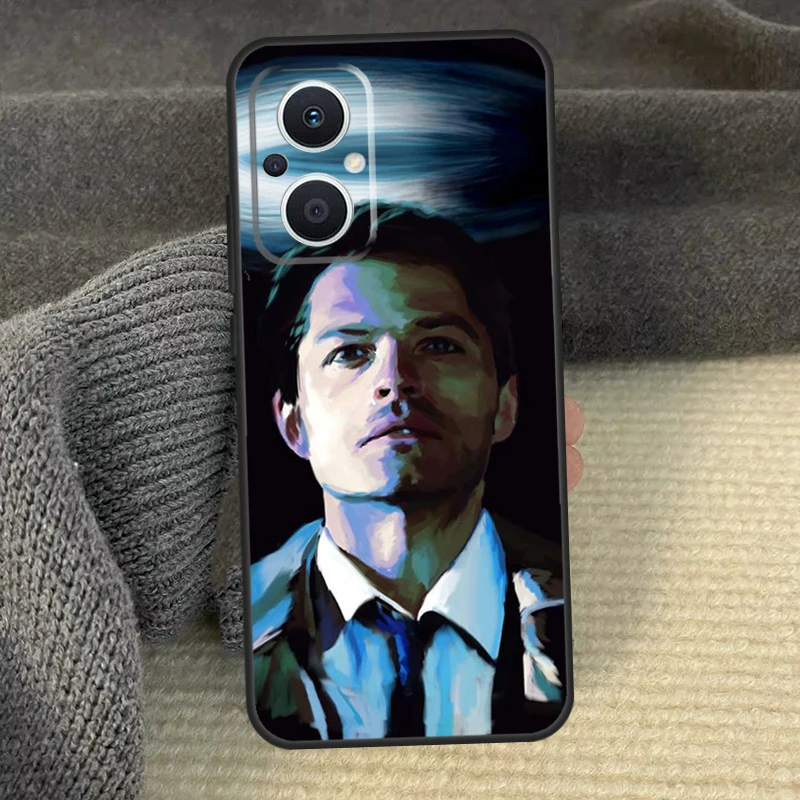 Supernatural Castiel Phone Case For OPPO Reno 12F 12 13 F 11 8T 7 8 10 Pro OPPO Find X5 Lite X3 X6 X8 Pro Cover