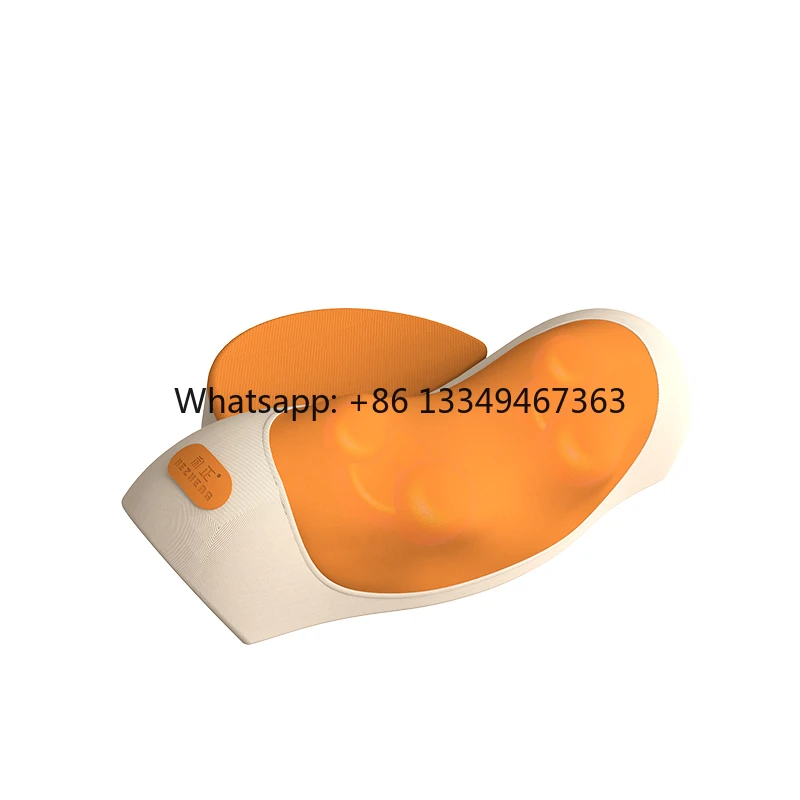 

Ergonomic Cervical Pillow Traction Hot Compress Kneading Heat Memory Foam 2 Modes Timing Control for Neck Cervical Pain Relief