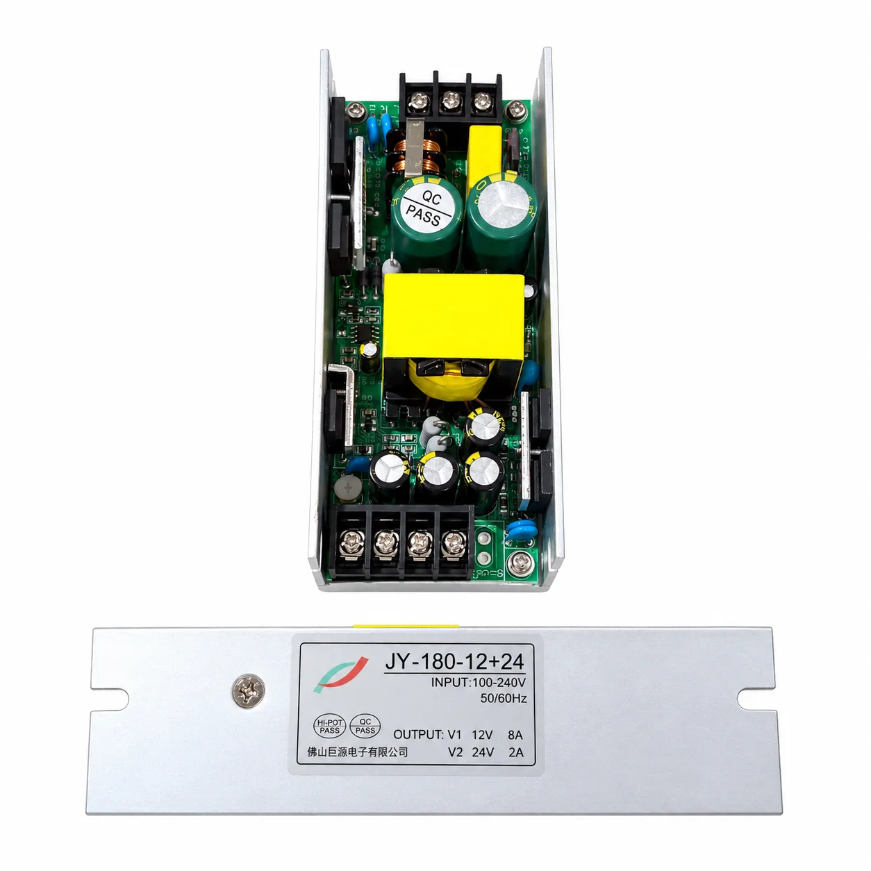 JY/HK 180W-12V-24V LED Power Supply Board Driver for Moving Head Stage Light LED PAR Light Bar DJ Disco Lighting