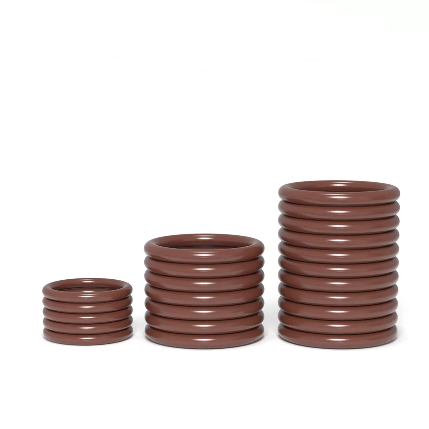 WD/CS 2.4mm,Brown FKM O Ring Seal,High temperature and Corrosion Resistance ,Fluorine Rubber O-Rings,Outer Diameter 6-220mm