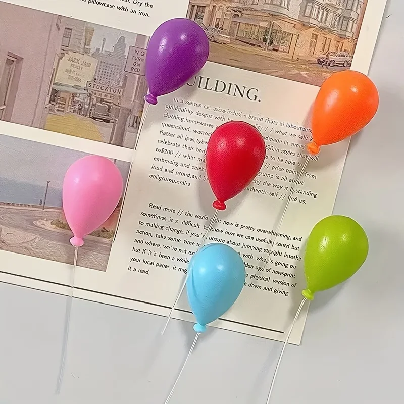 6 Stück Macaron-Kühlschrankmagnete in zufälliger Farbe, niedliche, kreative magnetische Aufkleber für Whiteboard-Notizdekoration – Detail 4