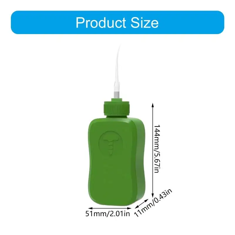 10Pieces ABS Soft Spouts Solvent Bottles 50Ml Empty Lightweight And Sturdy Ergonomic Solvent Dispenser For Various Liquids D2RD
