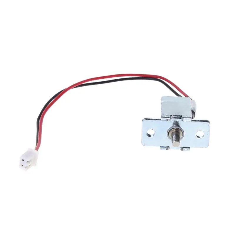 Cerradura solenoide electromagnética seguridad práctica para puerta armario, cajón, 12V, 0,5a, envío directo