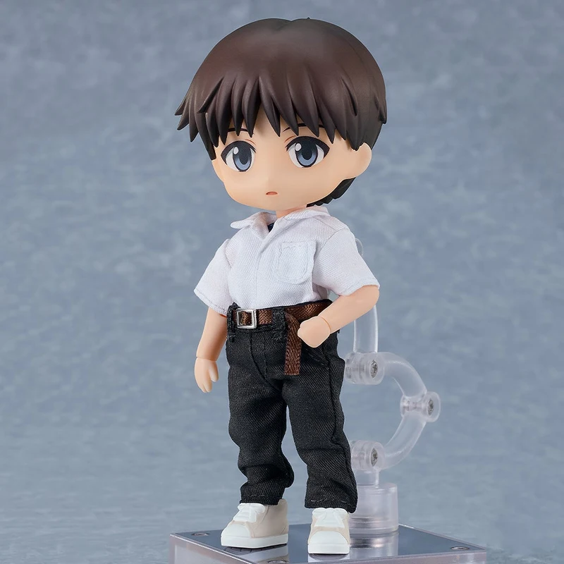 Originale GoodSmile Shinji Ikari Ricostruzione di Evangelion Action Anime Figura 14 cm Da Collezione Modello Statuetta Ornamento Bambole Regali