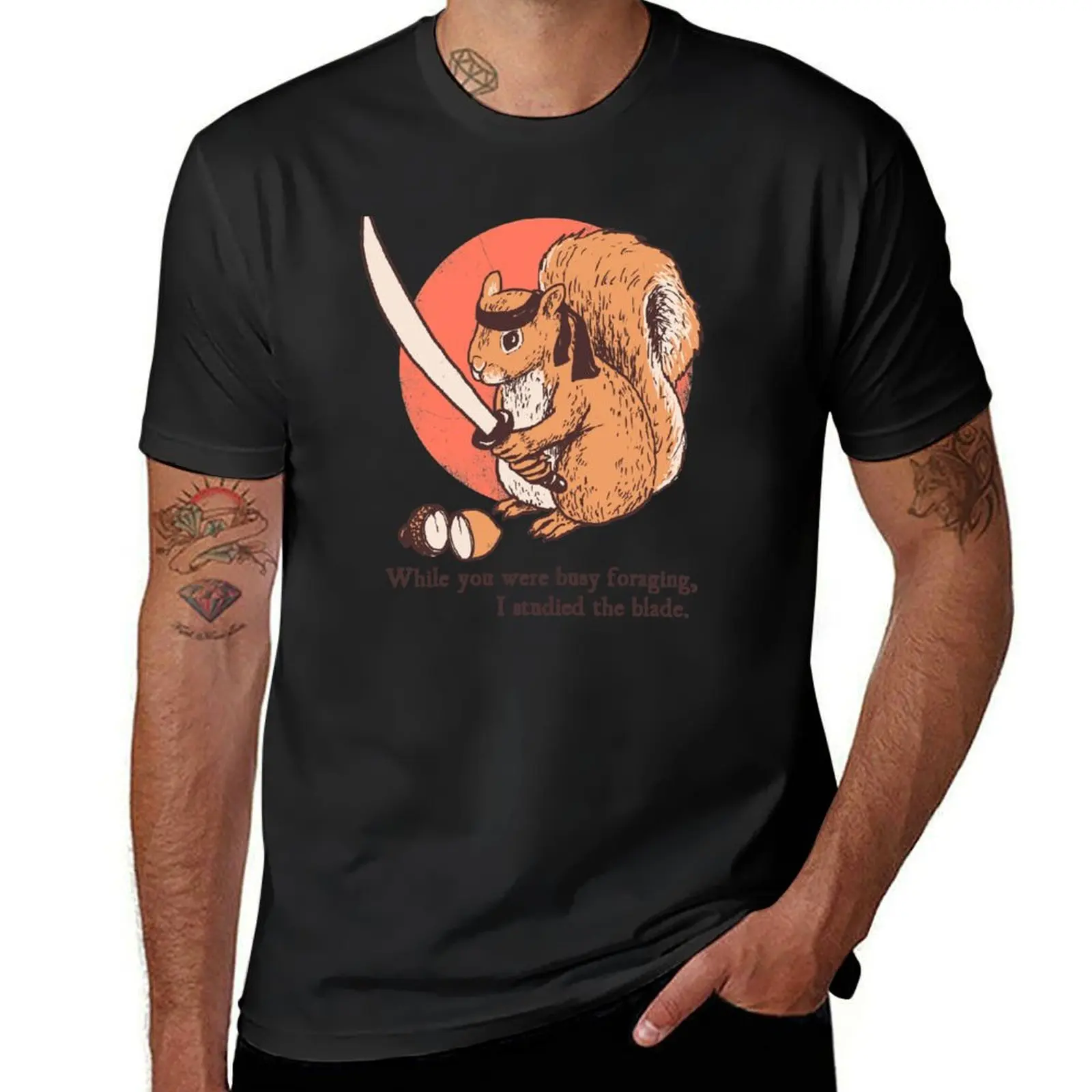 

Squirrel Blade T-Shirt blanks boys animal print t shirt for men