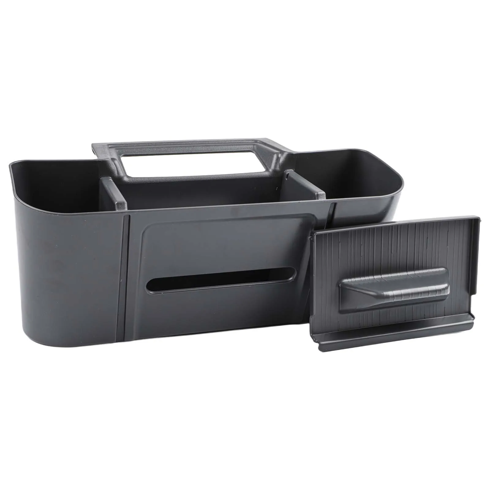Rear Center Console Armrest Organizer Gray Plastic for Sienna 2021 2022 2023 2024 2025 2026 Direct Replacement
