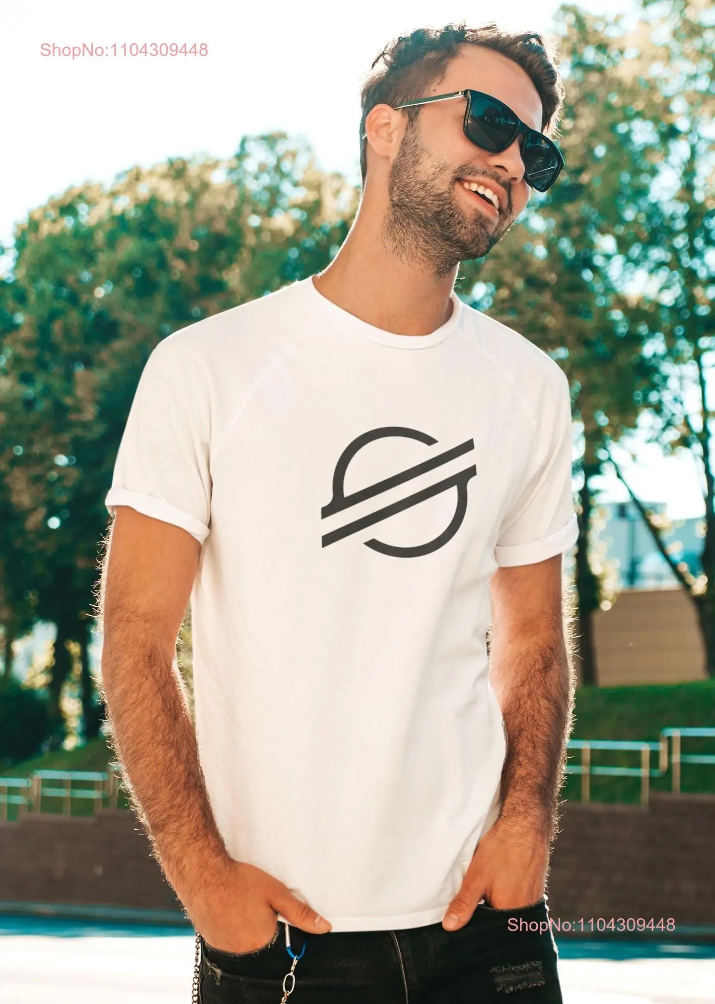 Stellar XLM T Shirt Cryptocurrency Trader Blockchain Apparel Lumens Crypto Merch Enthusiast  long or short sleeves