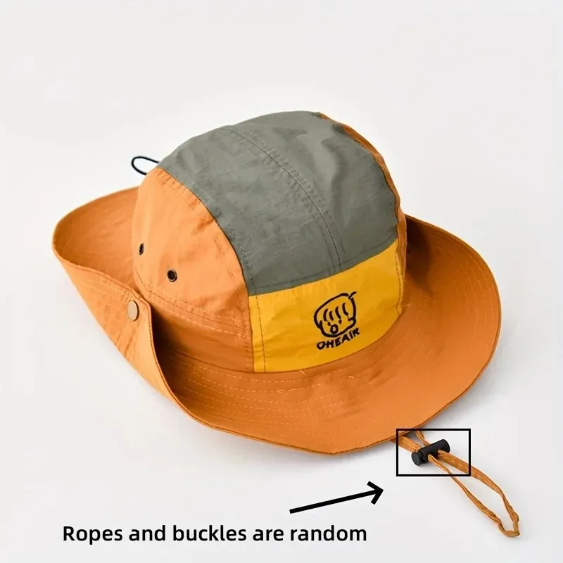 Детская весенне-летняя красивая панама, быстросохнущая водонепроницаемая кепка, солнцезащитная шляпа для путешествий.