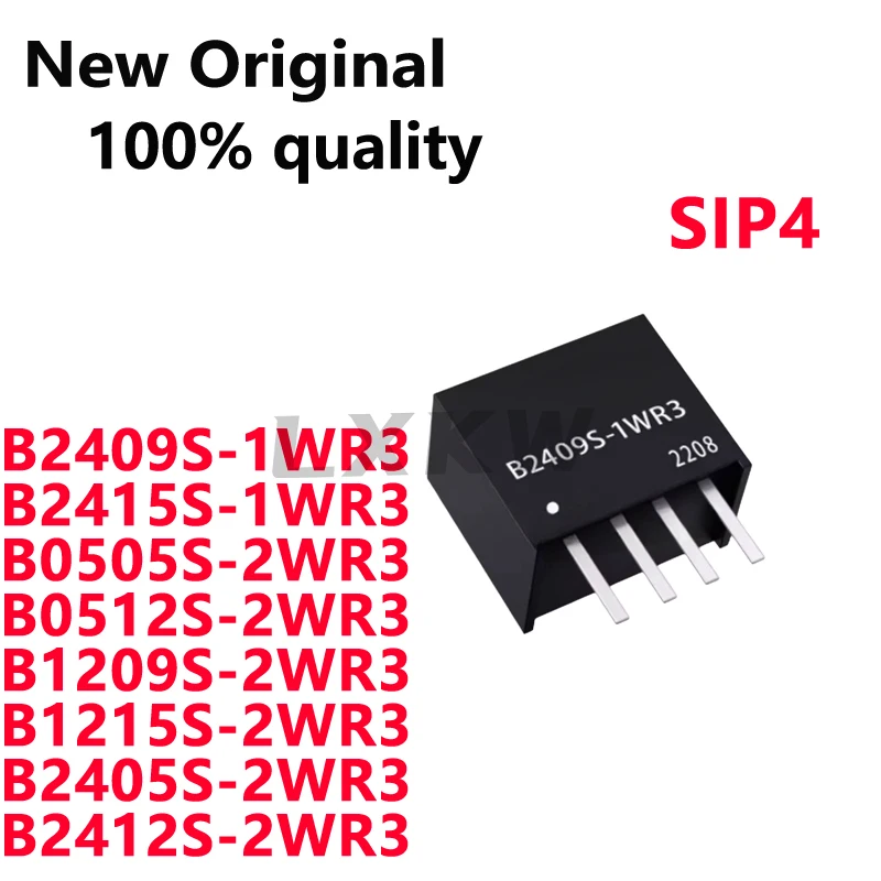 1/PCS NEW B2409S-1WR3 B2415S-1WR3 B0505S-2WR3 B0512S-2WR3 B1209S-2WR3 B1215S-2WR3 B2405S-2WR3 B2412S-2WR3 Power module In stock