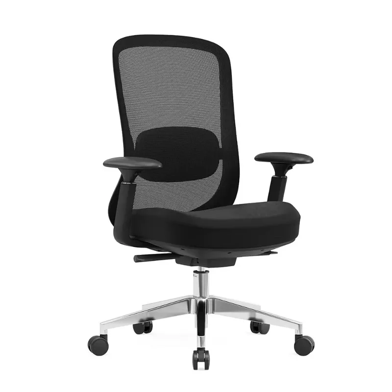 High Quality Modern Mesh 3D Ergonomic Office Chair Adjustable Headrest Cross Legged Meditation Design Complemented Small Office
