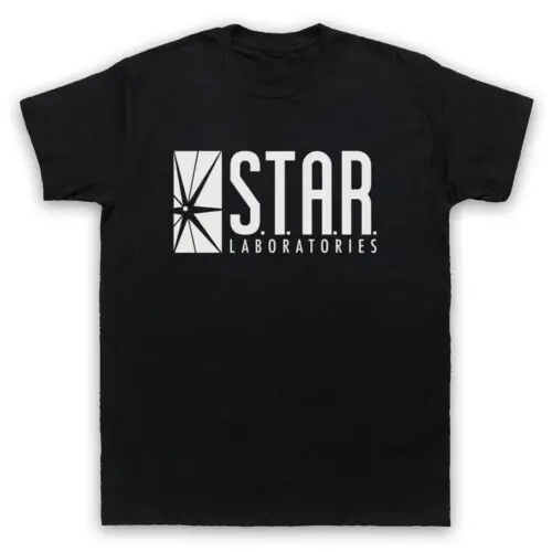 FLASH STAR UNOFFICIAL LABS LABORATORIES DC LOGO COMIC MENS & WOMENS T-SHIRT