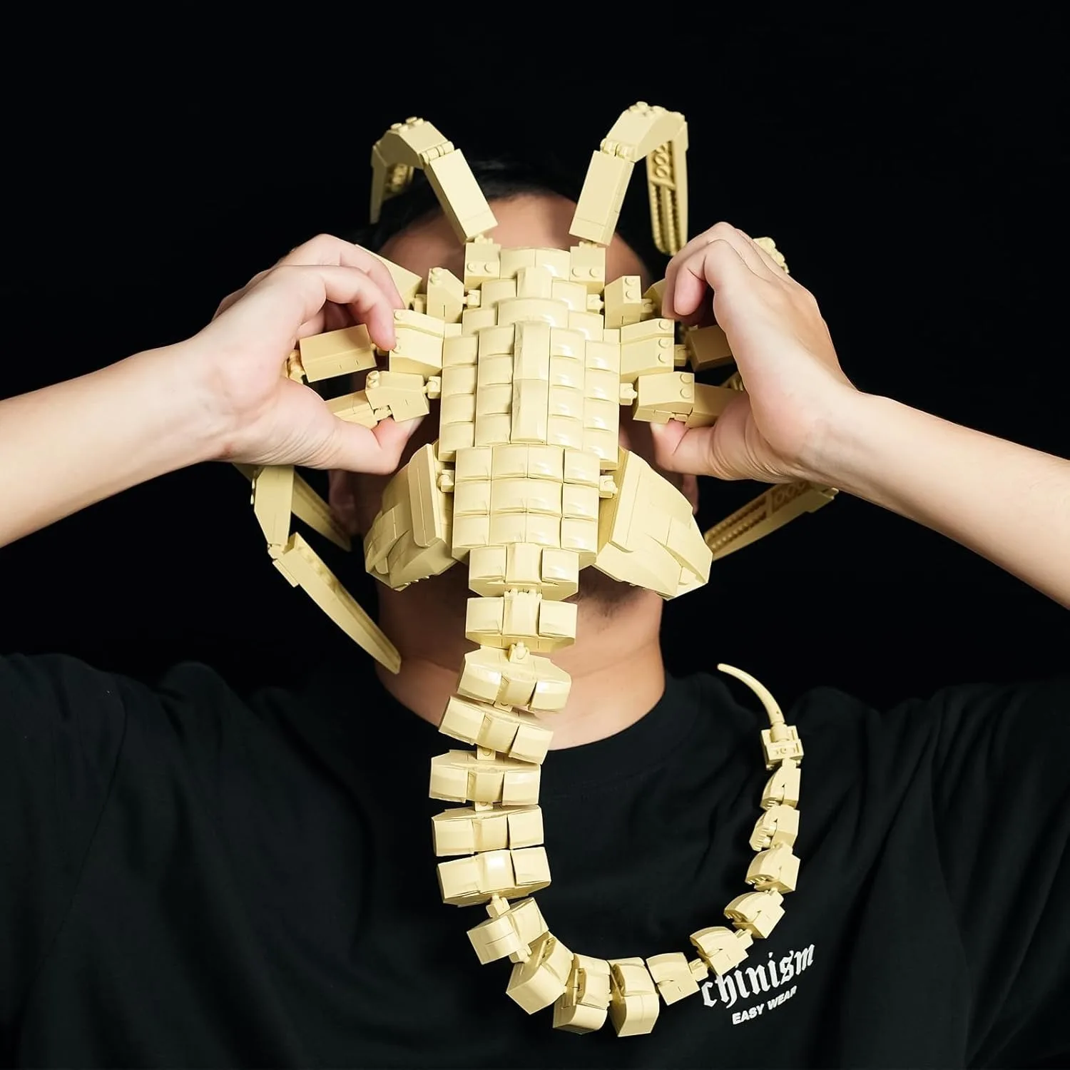 زينومورف Facehugger عمل الشكل اللبنات الغريبة الوجه المعانقة روبوت كول هالوين الرعب لعب للبالغين والأولاد هدية