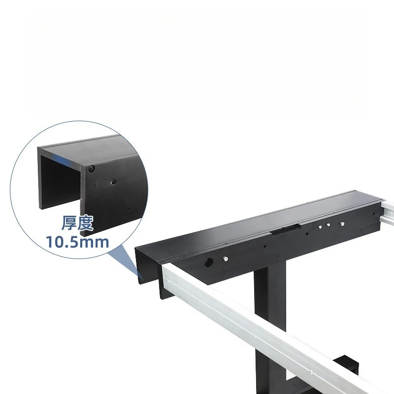 Electric side pull lifting middle island track, open kitchen intelligent telescopic extension desktop slide five accessories