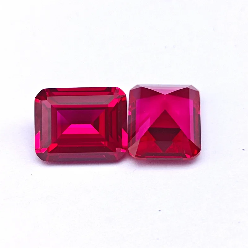 محاصر جميل روبي الزمرد قطع حمامة الدم روبي اختبار موس صلابة الأحجار الكريمة لصنع المجوهرات/مجموعة الهدايا الحجر الكريمة