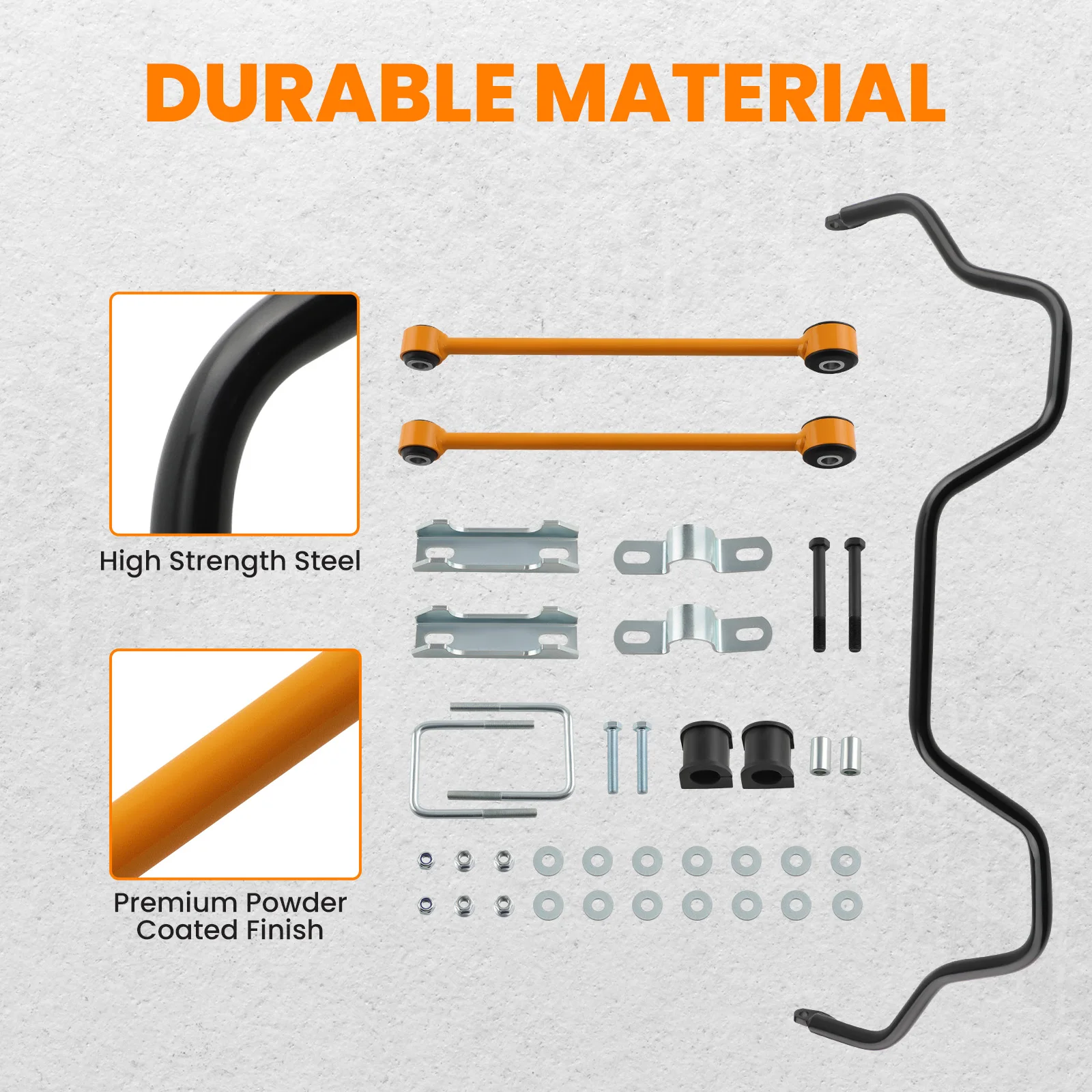 Suspension Rear Sway Bar Kit 4.5