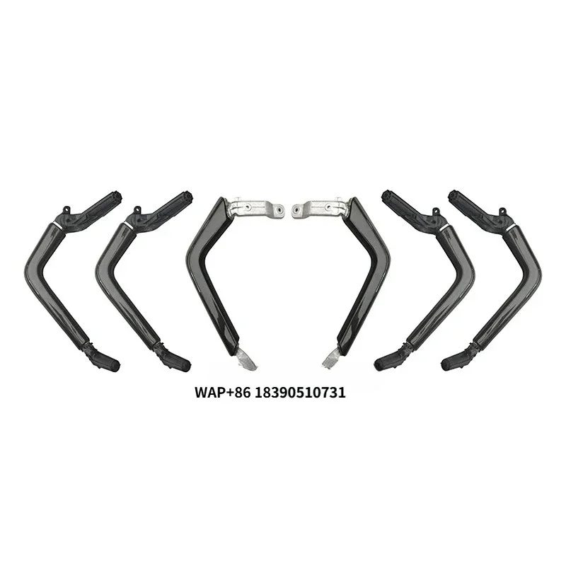 6pcs Car Carbon Fiber Interior Handrail for Cayenne 9Y0 9Y0.1 9Y0.2 2018-UP