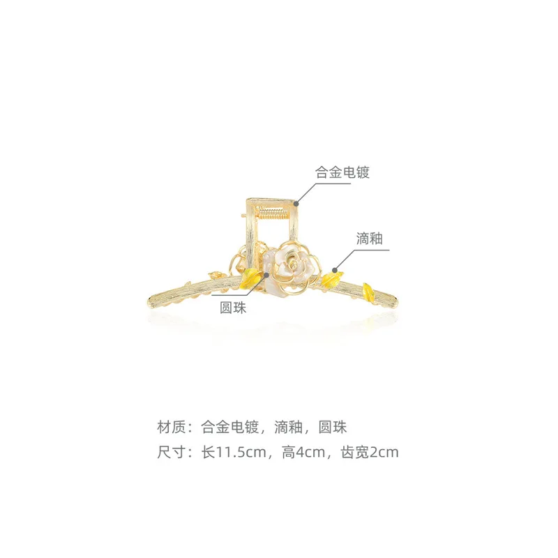 Jepit Rambut Modis Korea Jepit Rambut Gaya Rambut Jepitan Rambut untuk Wanita Anak Perempuan Aksesori Rambut Jepit Rambut Putih Mutiara 2022