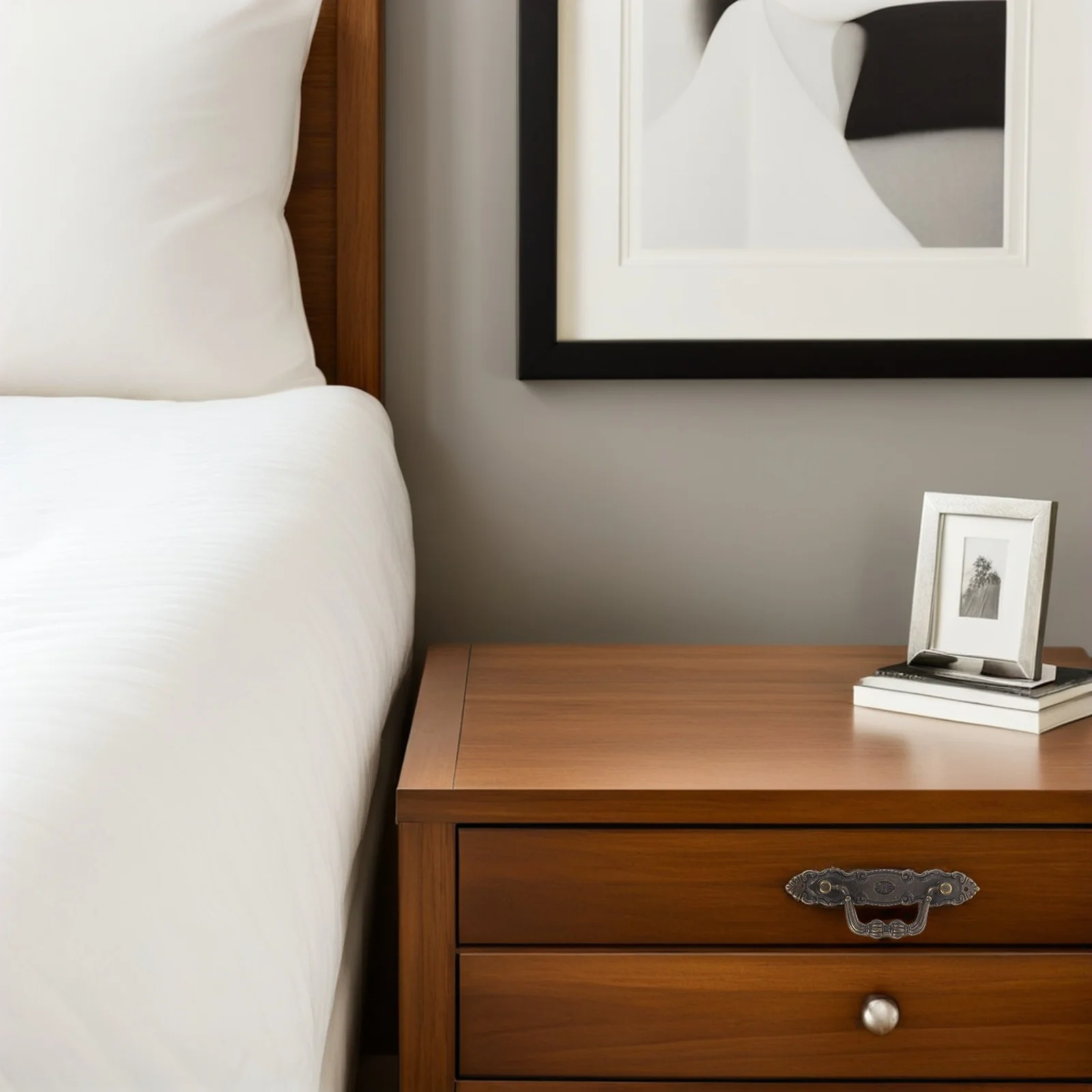 

5Pcs Vintage Pulls Handles Bronze Decorative Drawer Knobs Retro Style Pulls for Cabinet Dresser Wardrobe 4.13x1.45 Inch