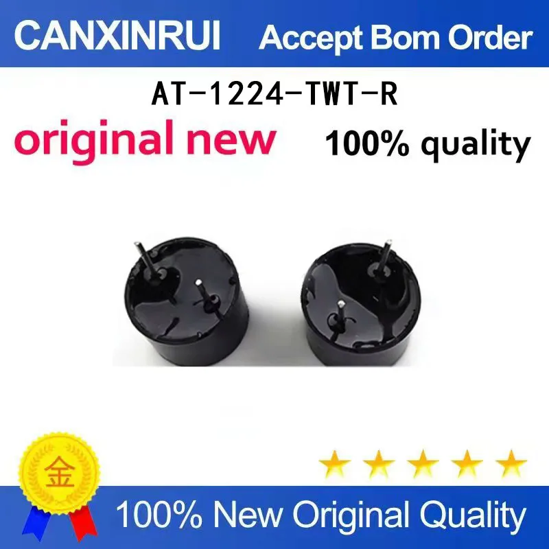 

(5-100 Pieces) New original AT-1224-TWT-R 5V electromagnetic buzzer spot chip
