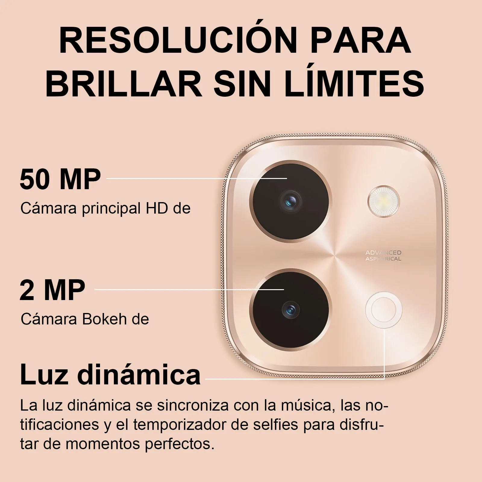 هاتف ذكي VIVO Y28 بسعة 8 جيجابايت + 256 جيجابايت، وذاكرة وصول عشوائي ممتدة 8 جيجا + 8 جيجا، وشاشة LCD 6.68 بوصة 90 هرتز، وكاميرا رئيسية 50 ميجابكسل، وبطاري