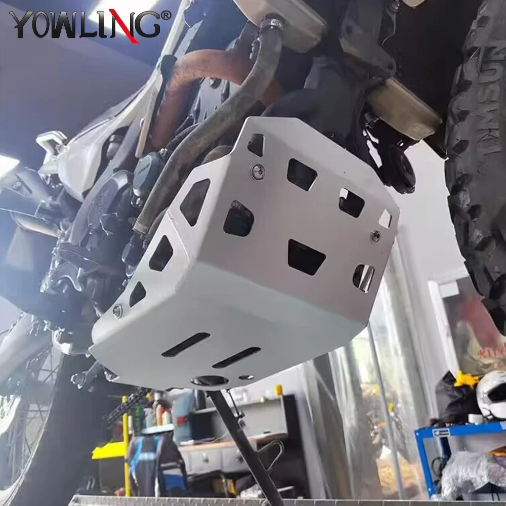 

RALLY300 Motorcycle Engine Skid Plate Bash Frame Belly Pan Sump Guard Protector For Loncin VOGE 300 Rally 300 GY 2023-2024-2025