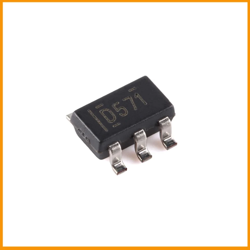 10Pcs/Lot  New Original  DAC5571IDBVR DAC5571  8 Bit Digital to Analog Converter 1 SOT-23-6