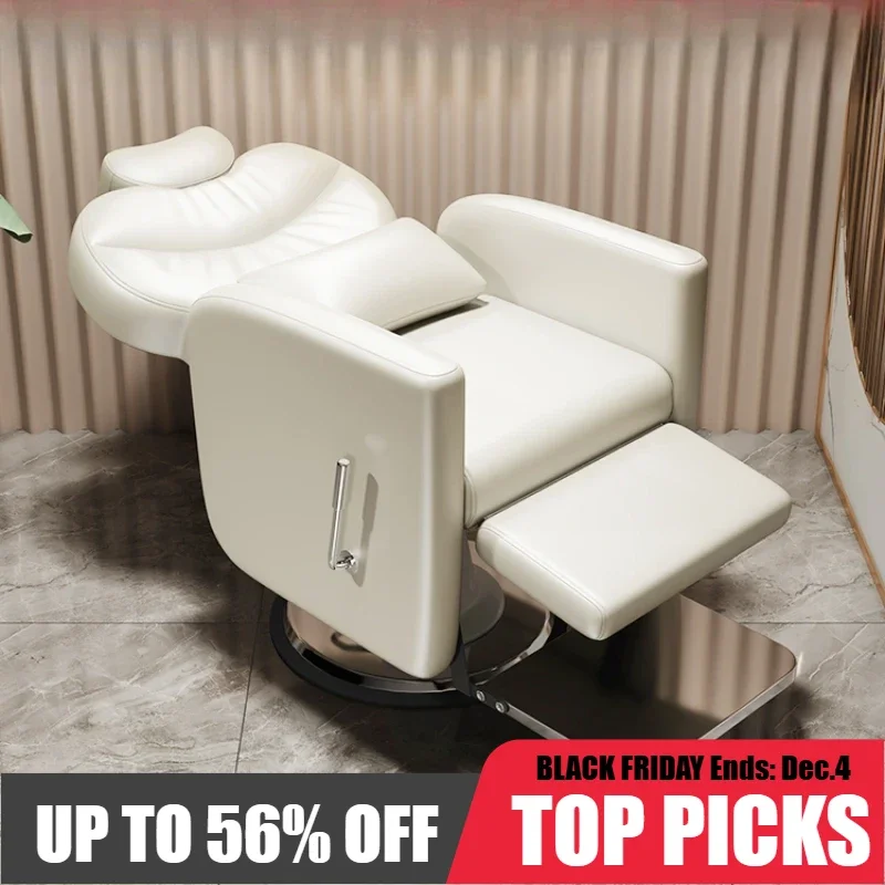 Barber Armchair Chair Professional Low Wheel Chairs Furniture Beauty Salon Hairdresser Elegant Silla Barbero Barberchair Barbar