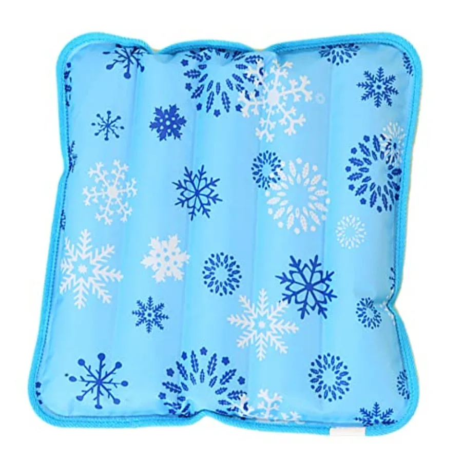 

Summer Cooling Mat Reusable Ice Pillow - Foldable Water Filling Chair Pad, Multifunctional Waterproof Water Seat Cushion for Sc