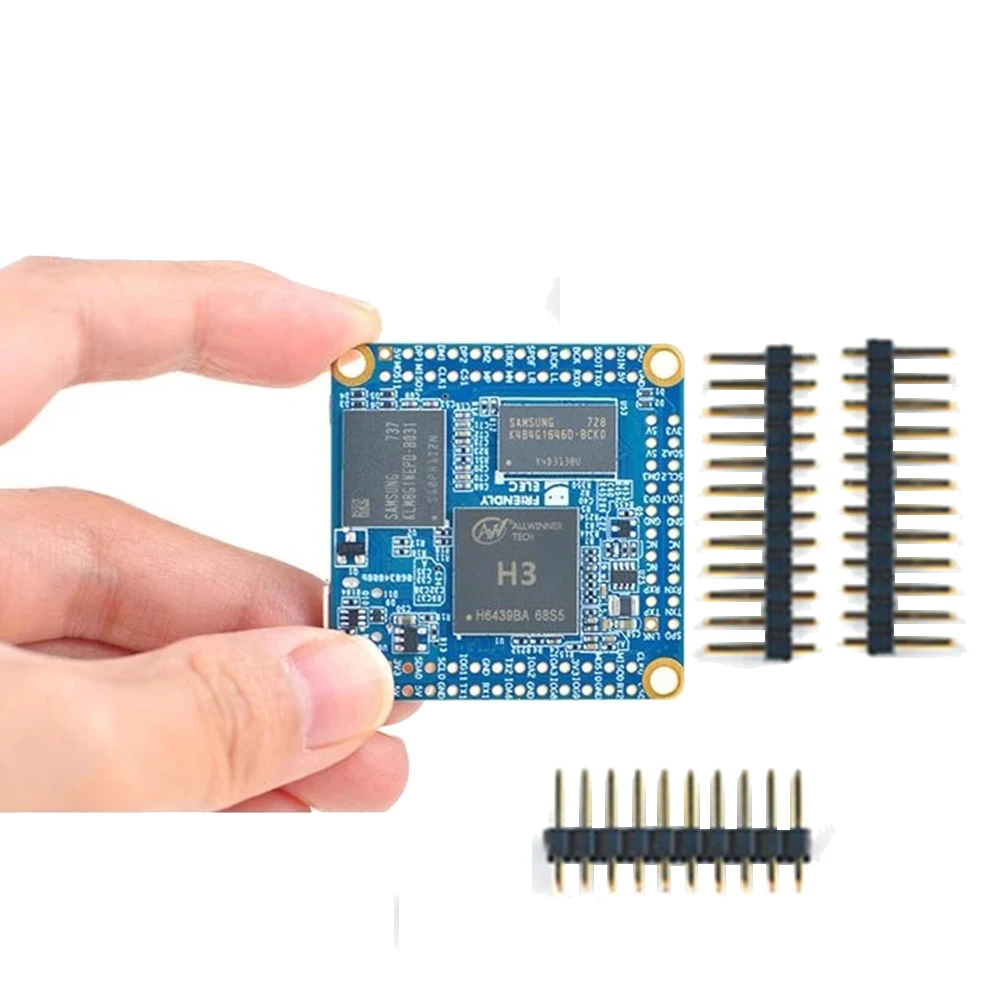 Placa de desarrollo IoT UbuntuCore para NanoPi NEO Core Allwinner H3 Quad Core 256MB RAM DDR3 + 4G EMCC Mini Core Board